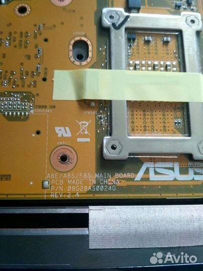 Asus x80l разбор запчасти