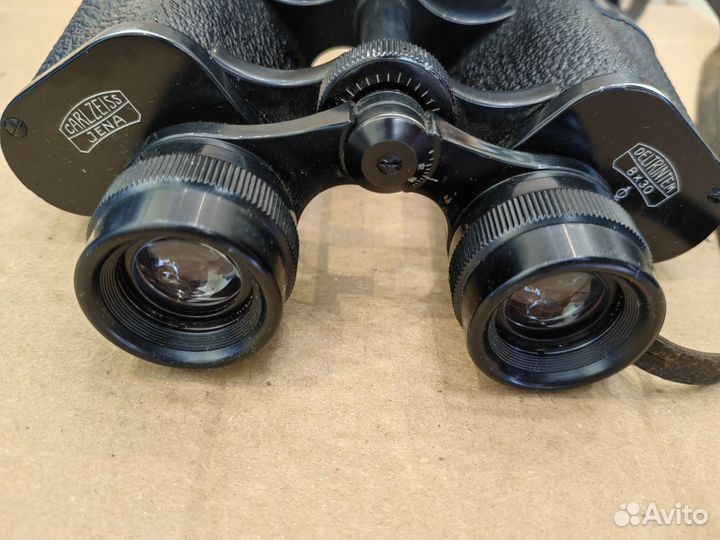 Номерной Бинокль carl zeiss jena 8x30, кофр кожа
