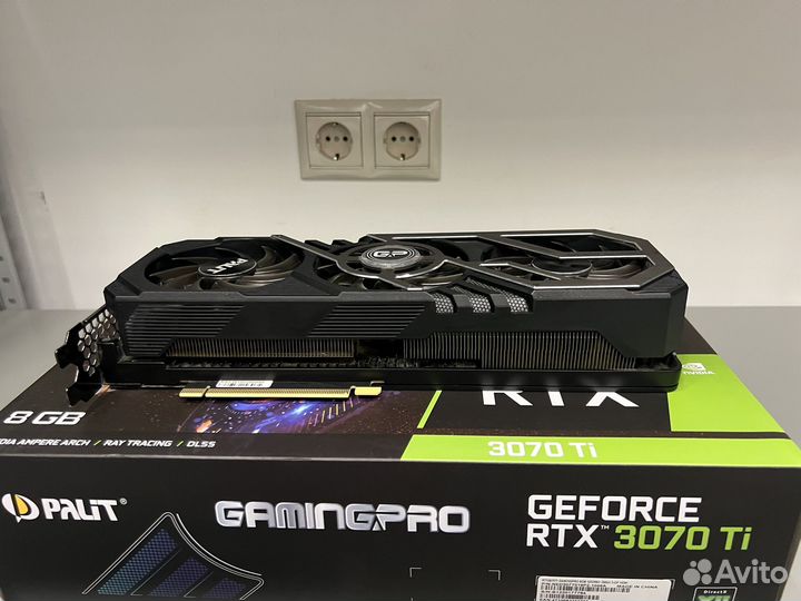 Видеокарта Palit RTX 3070ti Gaming Pro 8gb