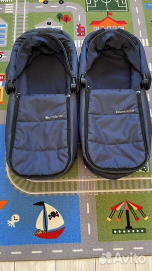 Люльки для коляски bumbleride indie twin