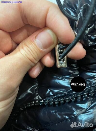 Пуховик Zara Puffer jacket с коробкой (Арт.21923)