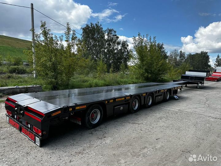 Полуприцеп трал (тяжеловоз) Berger 9854, 2023