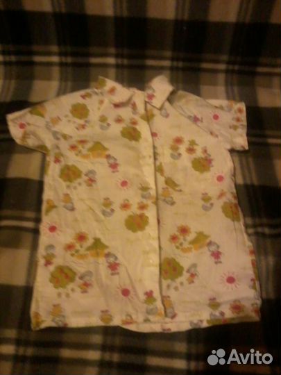 Рубашка короткий рукав на 2-3 года