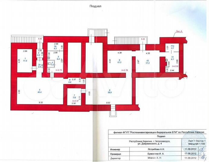 Свободного назначения, 170 м²