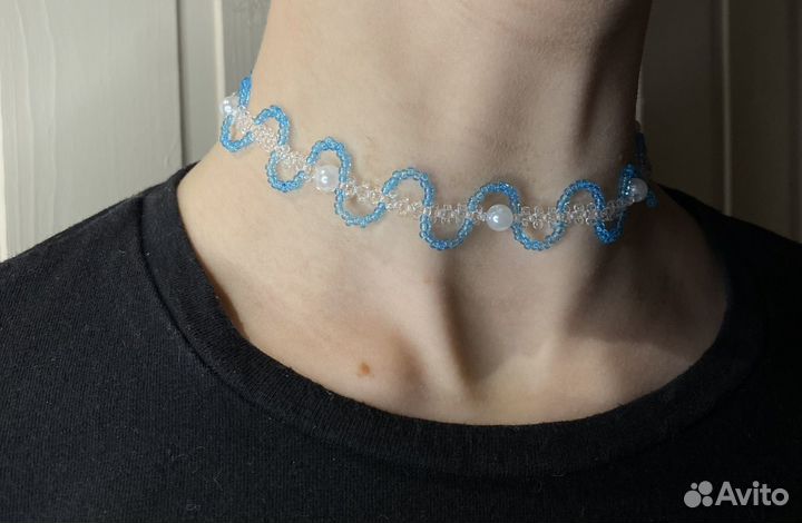 Чокер из бисера 