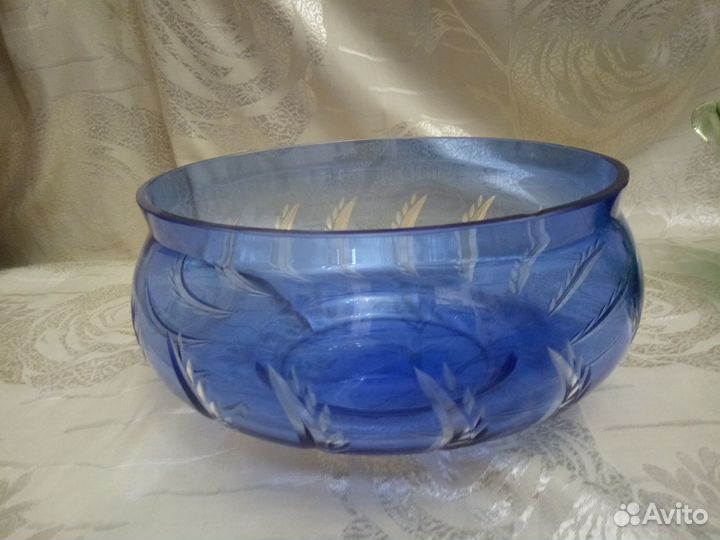 Посуда цветное стекло СССР