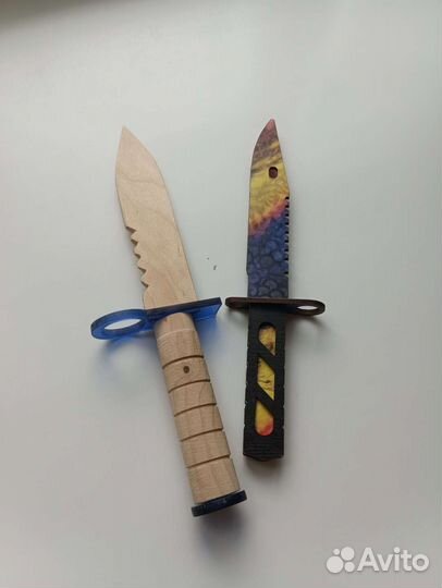 Нож из дерева