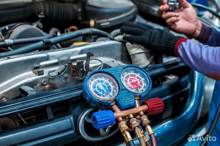 Заправка автокондиционеров