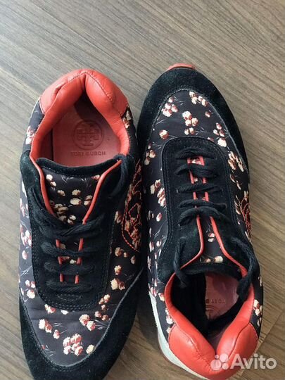 Кроссовки Tory Burch кожа натуральная