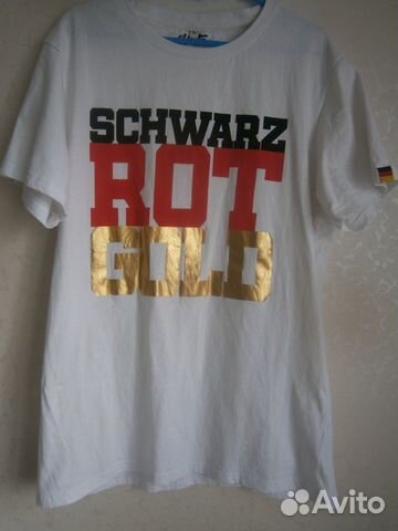 Футболка Schwartz Rot Gold 48-50 р Германия