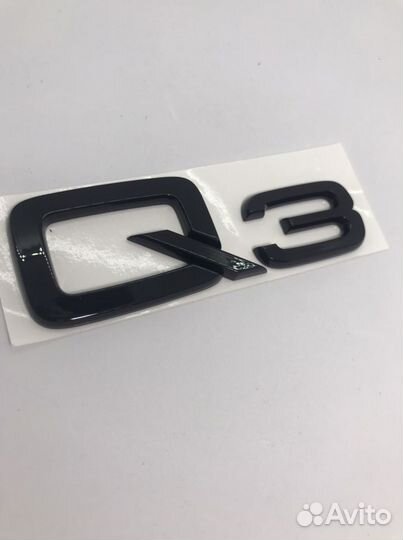 Эмблема шильдик Audi Q 3 / 5 / 7