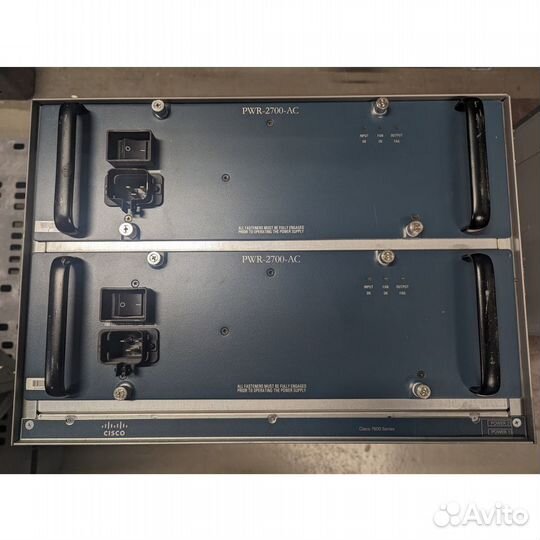 Шасси Cisco 7606-S с 2 блоками питания, PWR-2700-A