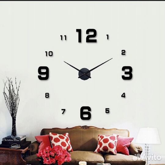 Часы настенные диаметр 130 см