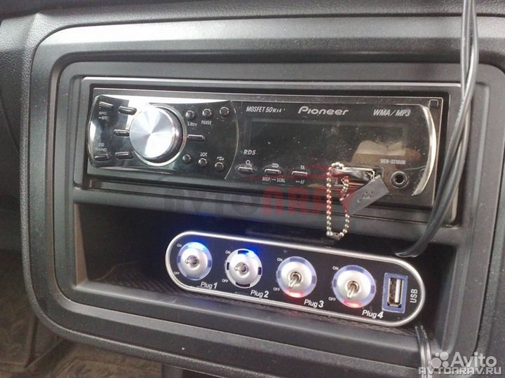 Разветвитель прикуривателя с подсветкой