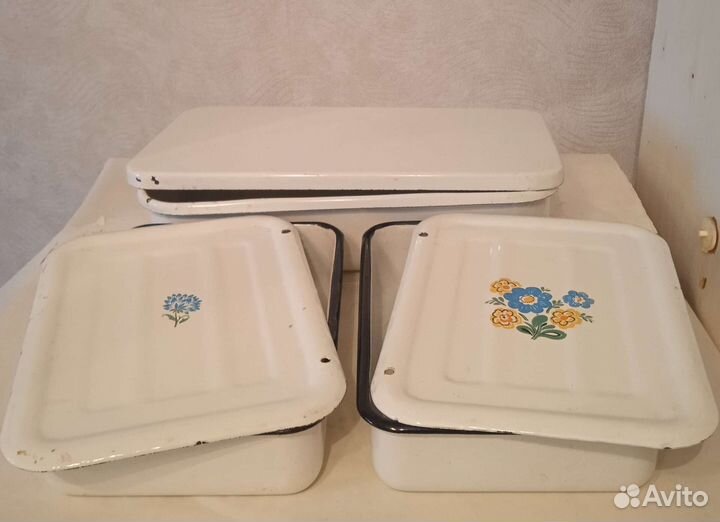 Эмалированная посуда СССР