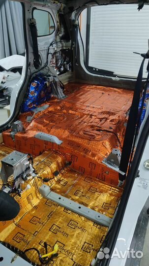 Шумоизоляция автомобиля за день