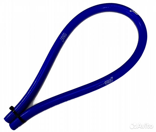 Шланг силиконовый - STI - 14мм (1м/синий)