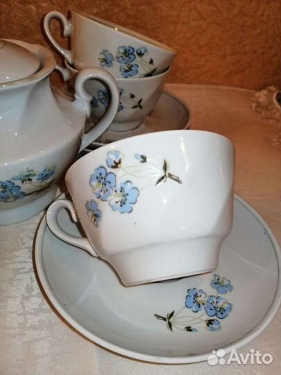 Чайный сервиз Рижский RPR 50-70годы