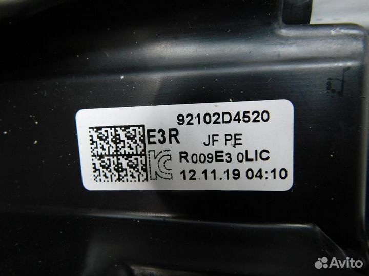 Фара правая Kia Optima