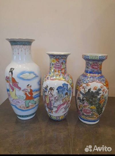 Светильник гжель фарфор и вазы Китай