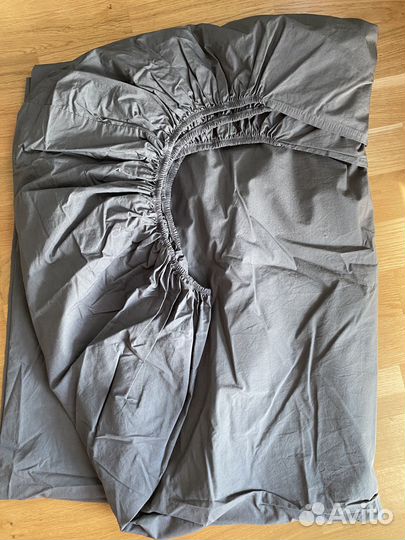 Простынь на резинке 120 х 200, H&M home