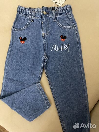 Джинсы микки