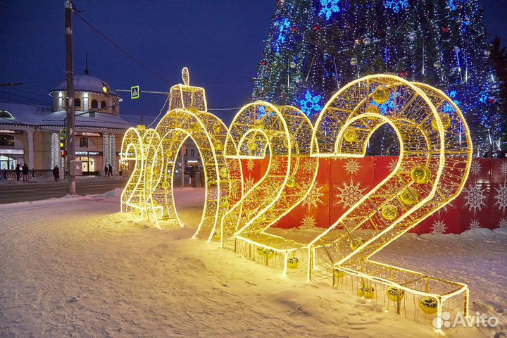 Объемная световая фигура