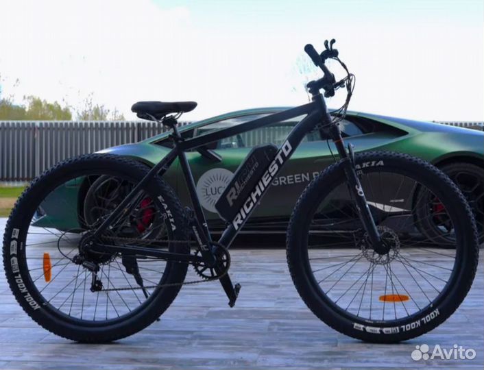 Электровелосипед 29 и 27,5 колёса, на 21 и 17 рама