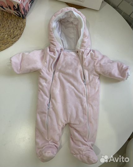 Пакет вещей на девочку 56 62 комбенизоны