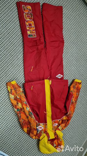 Горнолыжный костюм мужской 48 50 бу