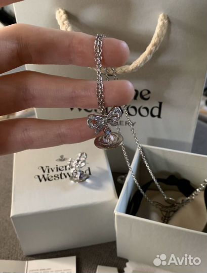 Серьги подвеска Vivienne Westwood