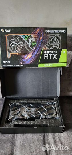 Видеокарта Palit GeForce RTX 3070 Ti 8 гб