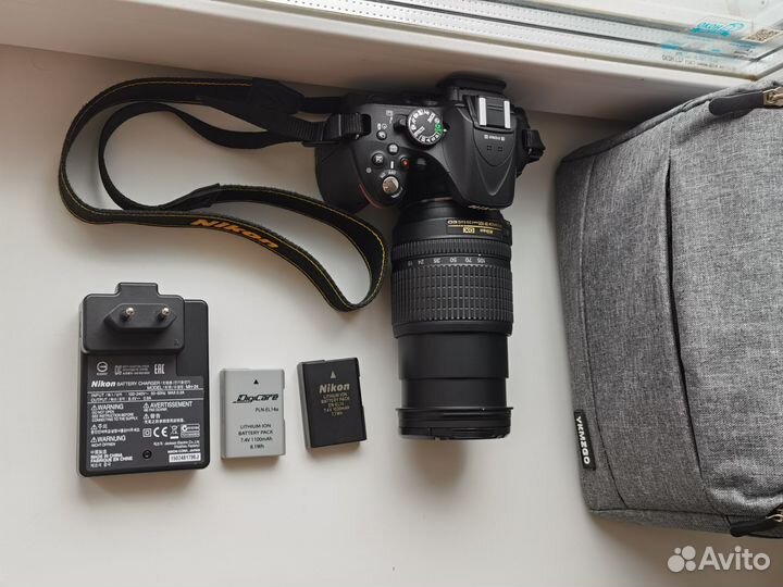 Nikon d5200, объектив 18-105, сумка