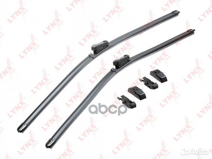 LB-1267) Комплект бескаркасных щеток стеклоочи