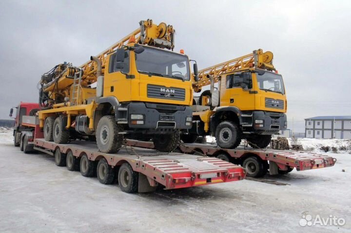 Трал от 300км. Грузоперевозки Негабарита межгород