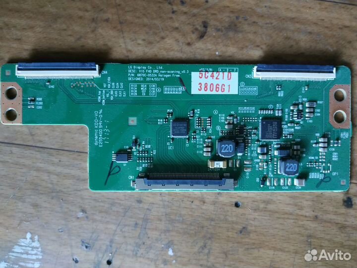 Телевизоры LG 39LN540,42LV3500 разбор на запчасти