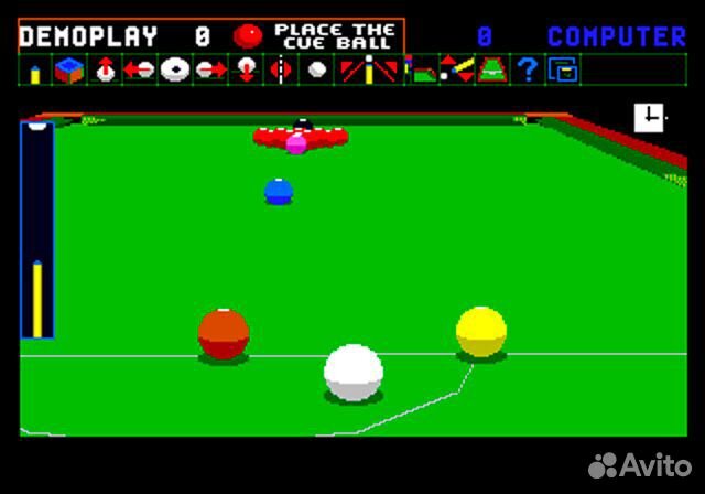 Jimmy White's Whirlwind Snooker Sega, английская в