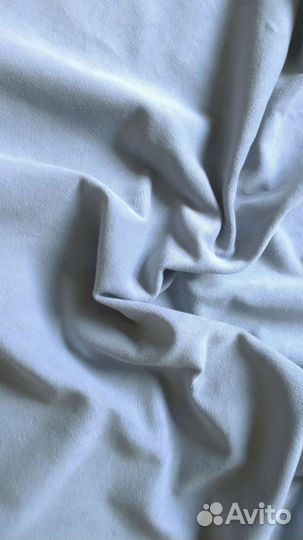 Бархат на шторы мебель Германия Барвинок Крайола