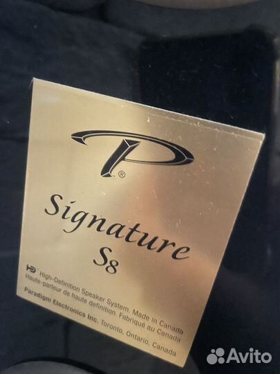 Акустическая система Paradigm Signature S8 v2