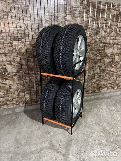 Стеллаж для хранения колес, шин