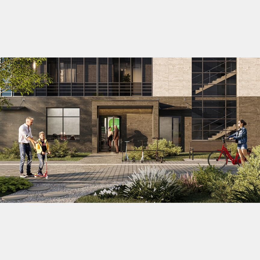 3-к. квартира, 75,7 м², 2/12 эт.