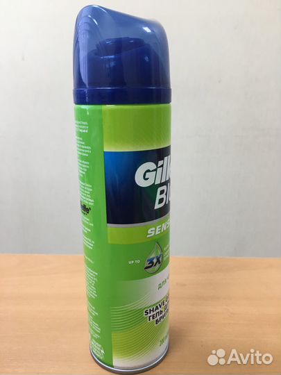 Гель для бритья Gillette Великобритания 200 мл