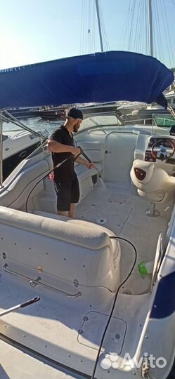 Мойка химчистка яхты катера