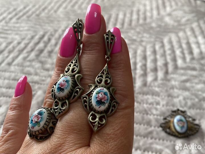 Комплект- мельхиор