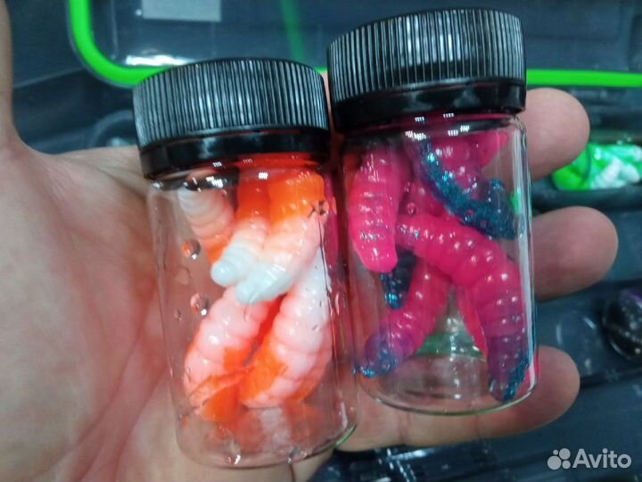 Набор форелевых приманок 2 кейса (24 банки)