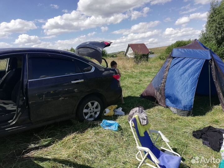 Палатка туристическая 4 местная с тамбуром