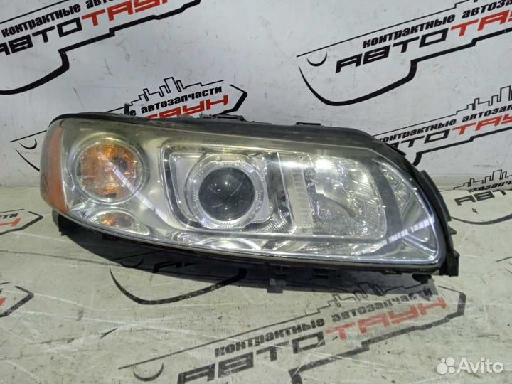 Фара volvo S60 V70 XC70 RH RS SJ SW SZ chrome xeno
