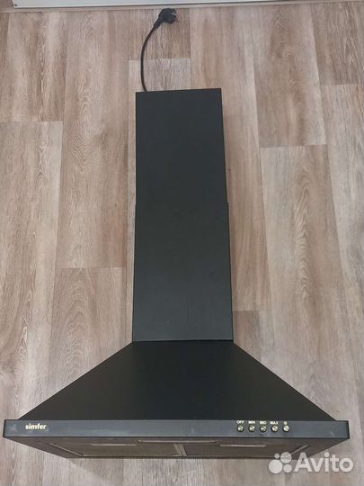 Вытяжка каминная Simfer 8560SM, 50 см,черный
