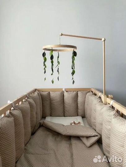 Бортики в кроватку