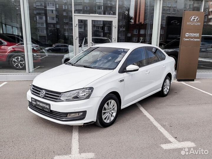Volkswagen Polo 1.6 AT, 2019, 63 000 км